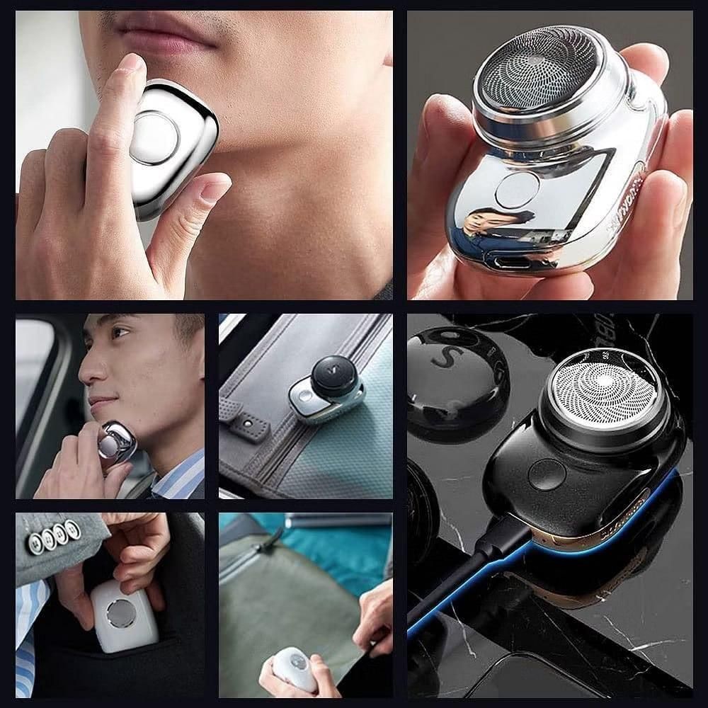 Mini Electric Pocket Shaver (USB Rechargeable, Travel-Friendly)