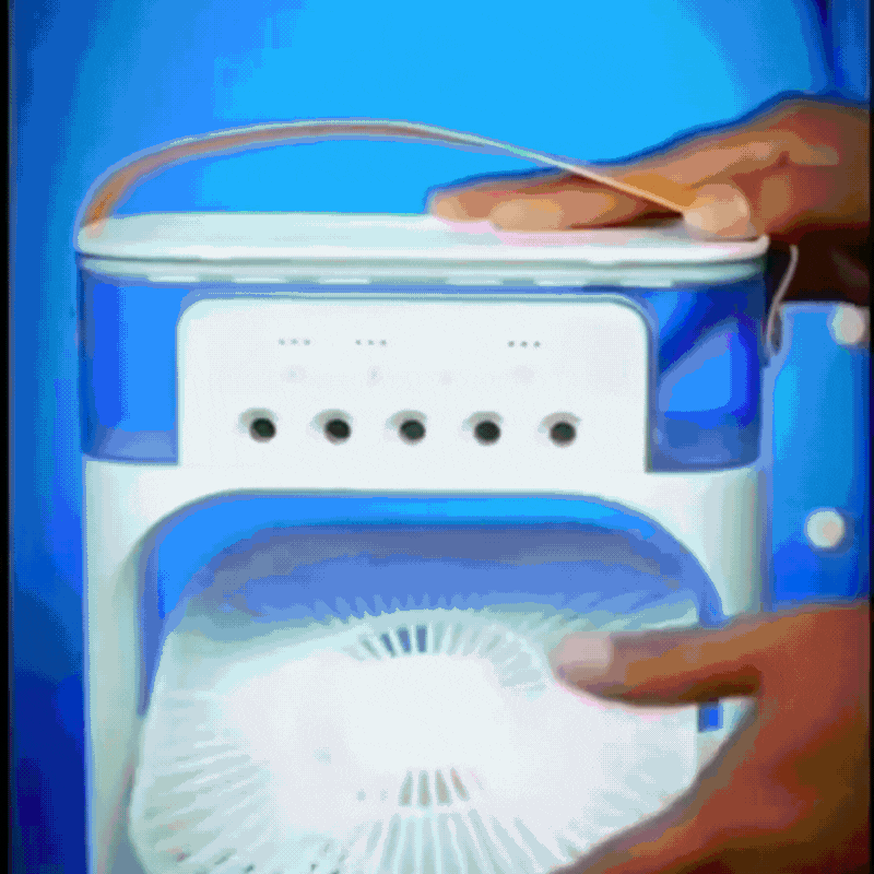 Mini Air Cooler Fan & Humidifier (USB Portable)