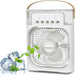 Mini Air Cooler Fan & Humidifier (USB Portable)